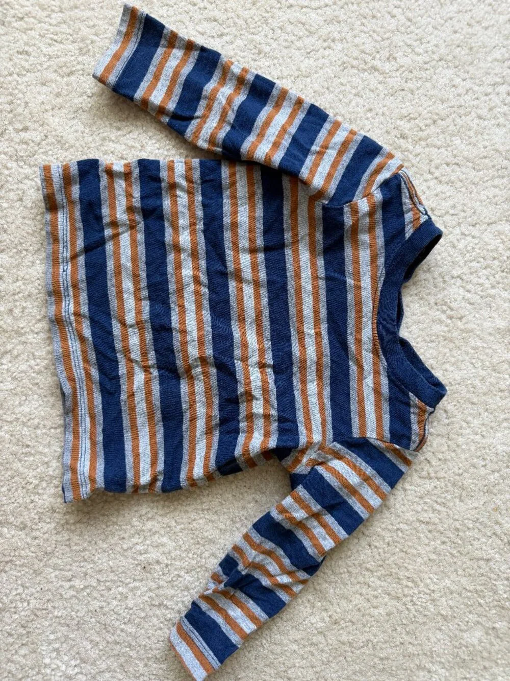 Hanna Andersson Striped Seuded Tee 2T